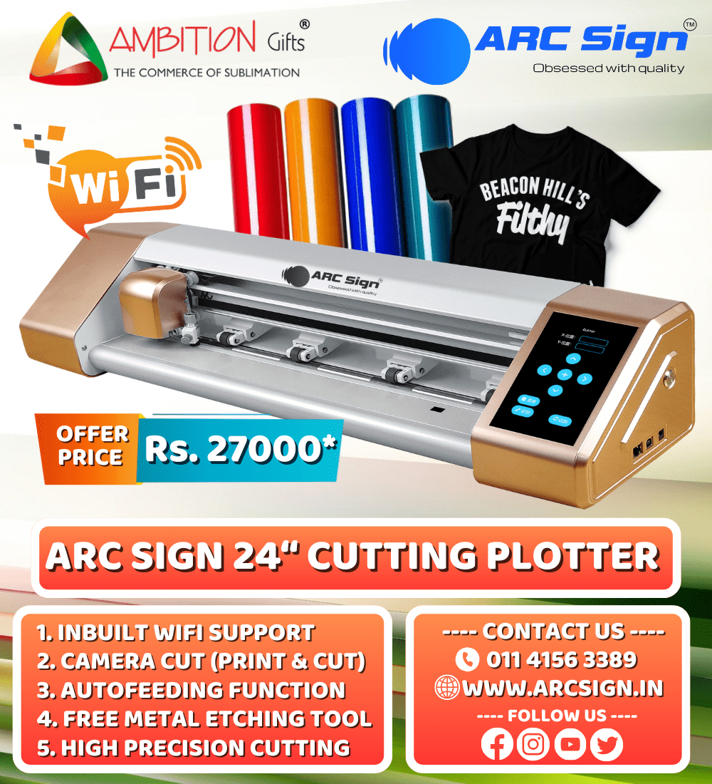 ARC Sign X600C 24 Inch Cutting Plotter – Vinyl Cutting Plotter